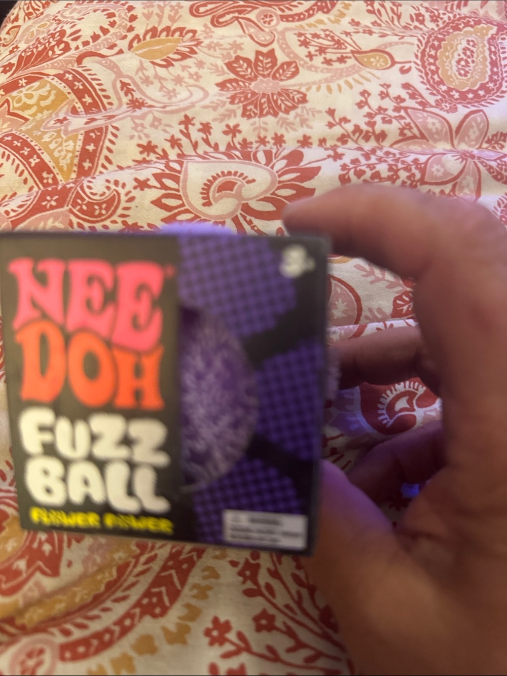 Nee Doh Fuzz Ball purple